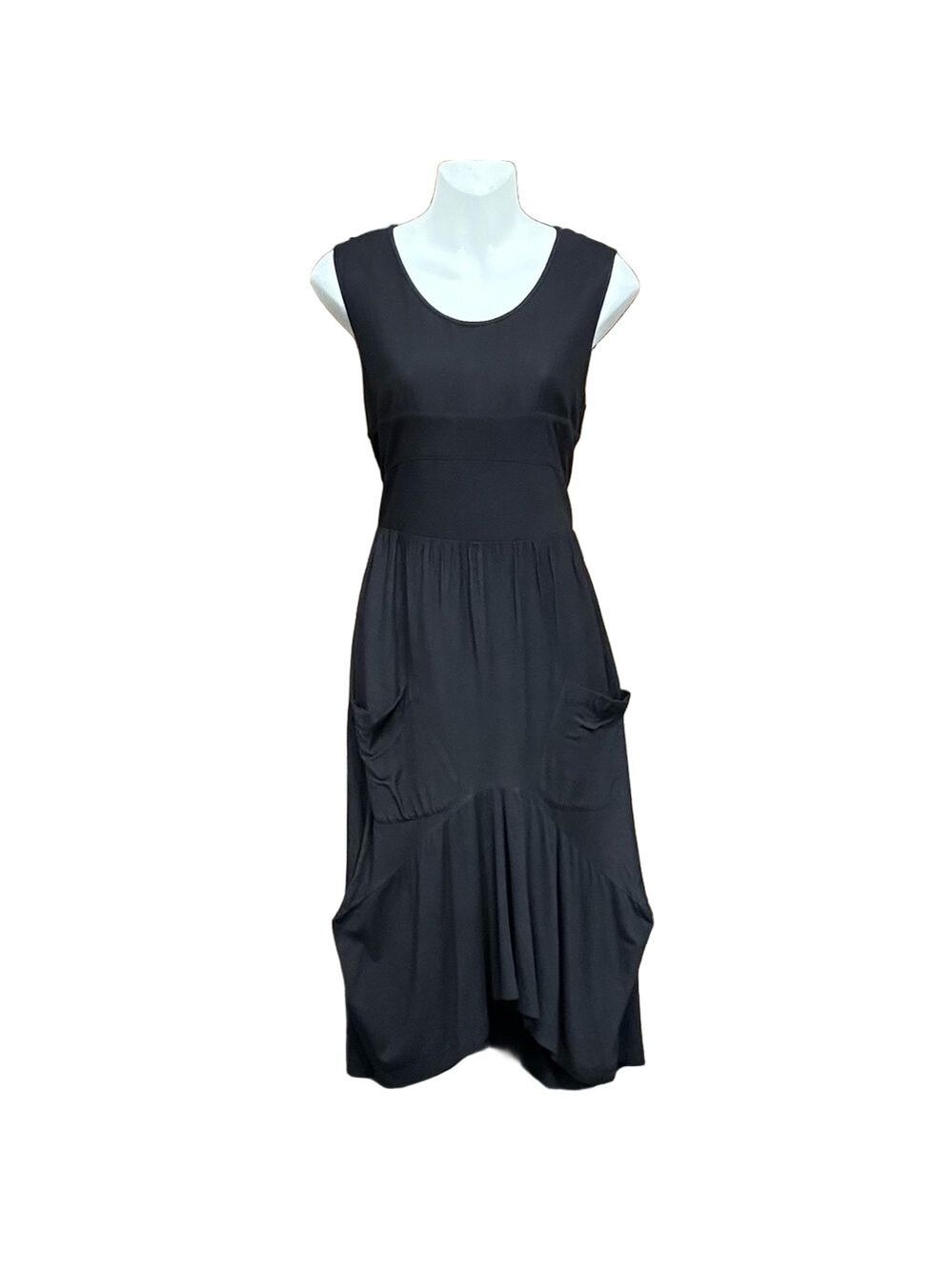 Zeaberg NWT Lagenlook brown dress Small cotton jersey